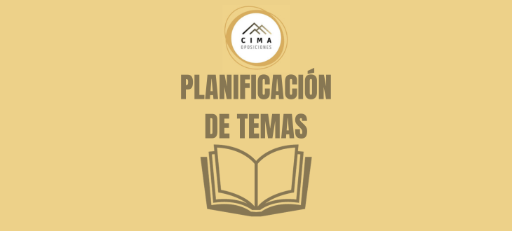 Planificación de temas