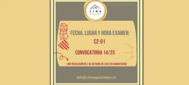 FECHA LUGAR Y HORA DE EXAMEN C2