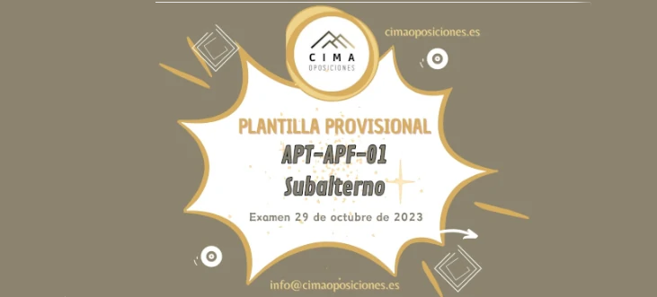 Plantilla provisional
