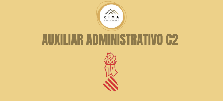 Preparación Oposición Auxiliar Administrativo C2 GVA