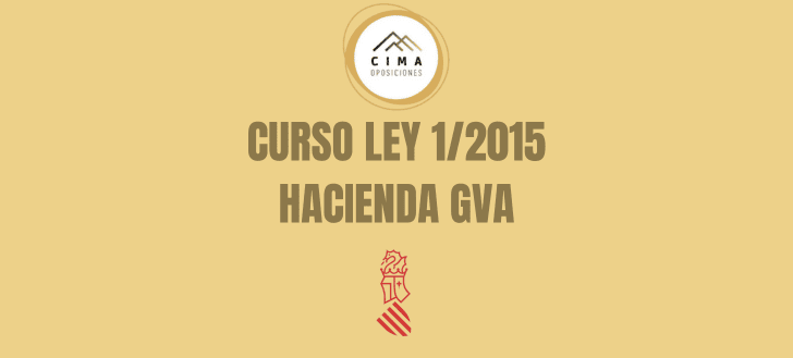 LEY 1/2015 HACIENDA GVA