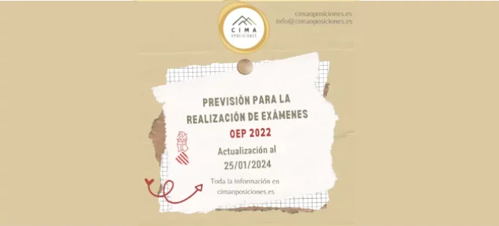 Exámenes OEP 2022
