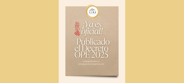 Decreto OPE 2025