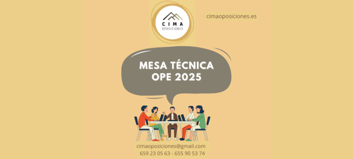 MESA TECNICA OPE 2025