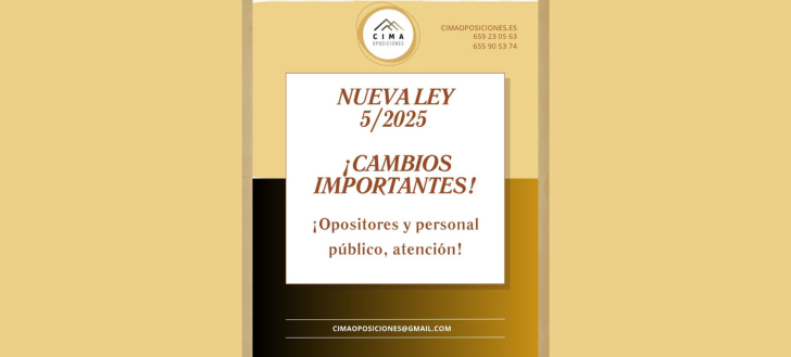 NUEVA LEY 5/2025
